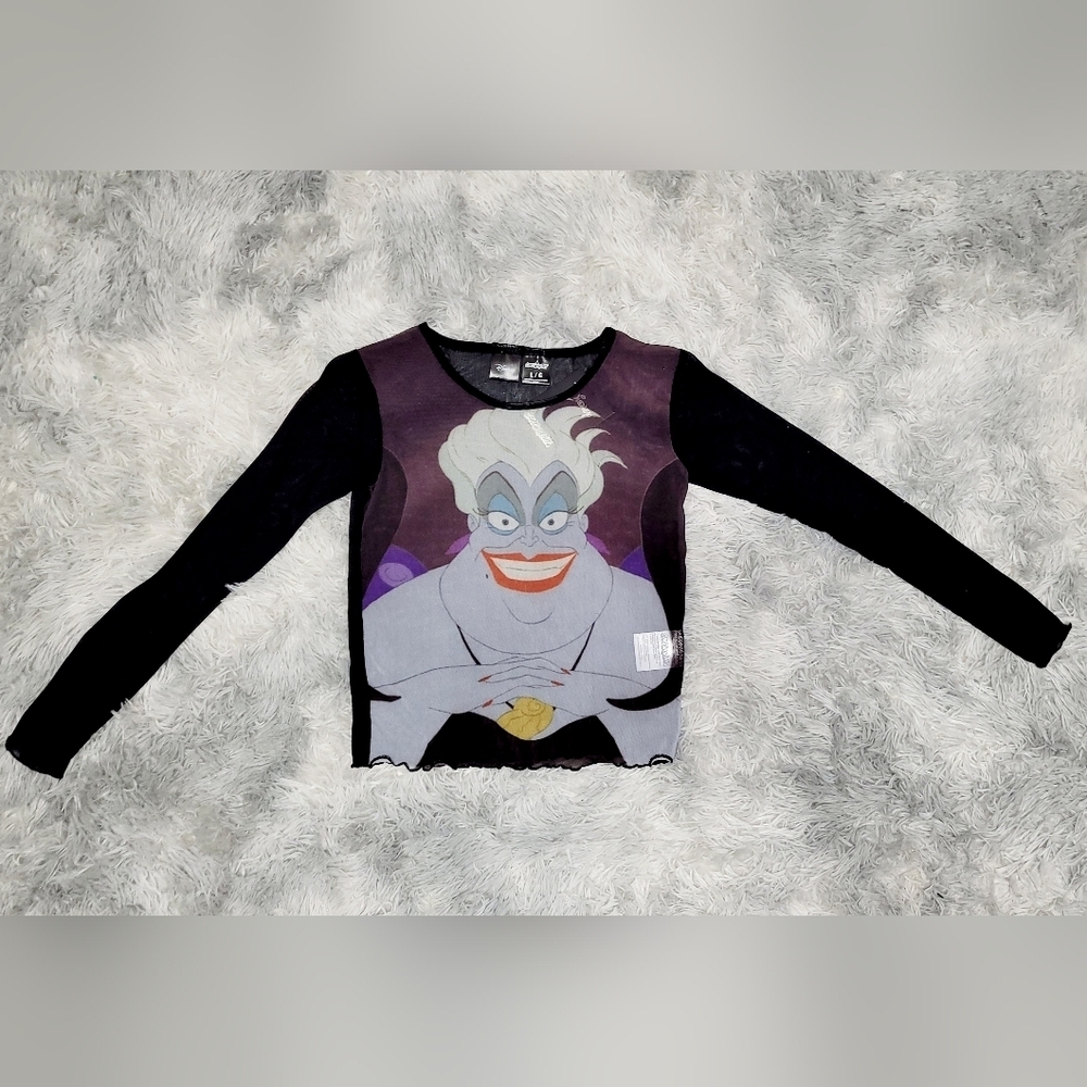 Disney The Little Mermaid Ursula Mesh Top - Picture 2 of 5